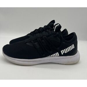Puma Women's Star Vital Sneaker Athletic Training Shoe Black size 8.5 Lace-up‎